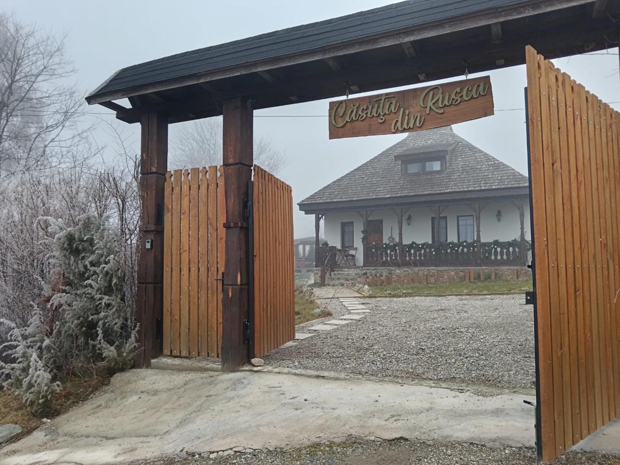 Casuta Din Rusca Villa Sebesu de Jos Buitenkant foto